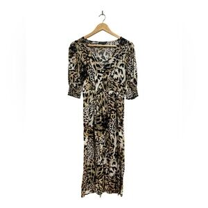 Animal Print Banana Republic Dress